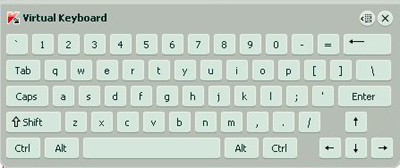 セキュリティキーボード